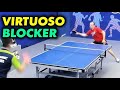 Умный блок и контратака: Антон Попов, тактический настольный теннис, быстрая игра у стола по месту