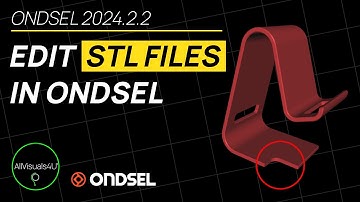 ⏱ TIMELAPSE 🚨 Modify STL FILES In Ondsel - How To Edit STL Files - FreeCAD Edit STL
