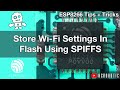 ESP8266 Storing Wi-Fi Settings In Flash Auto-Switch AP/Station Modes | Arduino (Mac OSX and Windows)