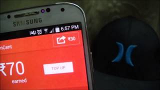 How to Get FREE MOBILE Recharge using mCent App HINDI  Latest Trick हिन्दी  2015 screenshot 3