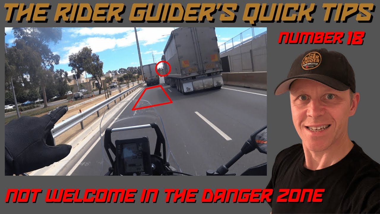 DANGER ZONES AND BEING SEEN MOTORBIKING QUICK TIP 18 YouTube