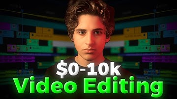 How To Make $10,000/Month as a Video Editor (FULL COURSE)