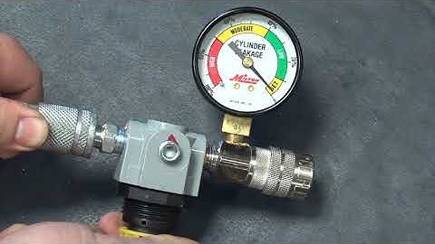 Small Engine Cylinder Leakage Test