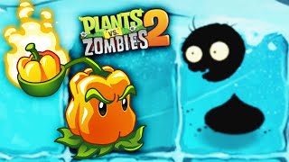 ЖАРИМ ЗОМБИ в ЛЕДЯНОЙ ПУСТЫНЕ Растения против Зомби 2 / Plants vs. Zombies 2