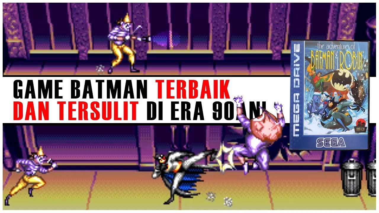 Game SEGA Genesis Jadul Batman And Robin