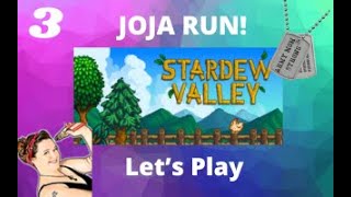 Stardew Valley JoJa Run! Gameplay, Lets Play Episode 3 by ArmyMomStrong 9 views 3 weeks ago 30 minutes