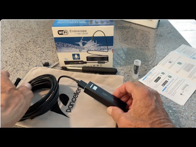 Lightswim Endoscope 3 en 1 USB/Micro USB/Type-C 1200P Caméra d