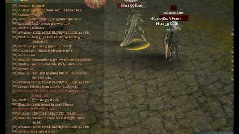 AIKA Online: bot named Hu159Kao from Lenaria