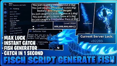 [NO KEY] BEST FISCH SCRIPT! 🎣 MERLIN GUI + AUTO FARM & EZ EVENT (Undetected)
