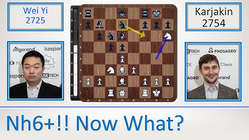 A Chess Gem in Jerusalem! (Wei Yi v.s. Sergey Karjakin) (FIDE Chess Grand Prix)