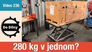 Nová hračka .. 280 kg v jenom...stolní soustruh Profiturn 2970VBLC DRO