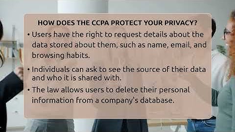 How Does The CCPA Protect Your Privacy? - Everyday-Networking