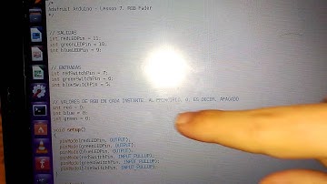 Arduino lab 5: controlando un led RGB con pulsadores