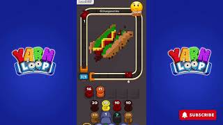 Yarn Loop Knit Puzzle - level 557 - Gameplay walkthrough