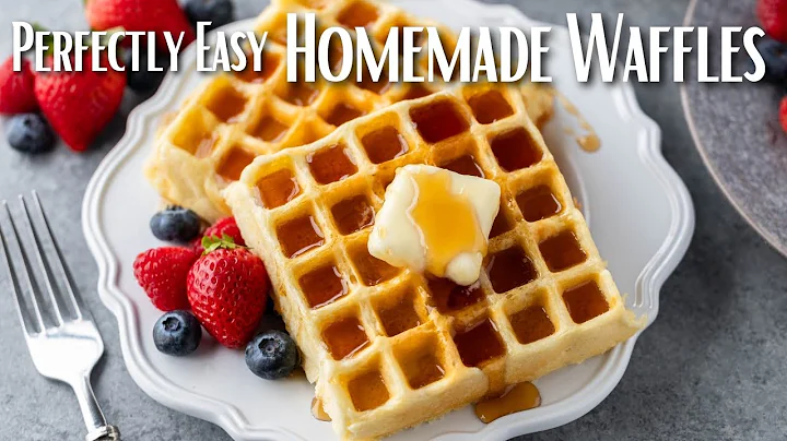 How to Make Perfect Homemade Waffles