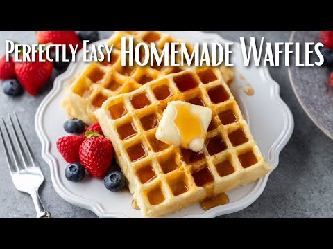 Video: Honey Waffles - A Step By Step Recipe With A Photo