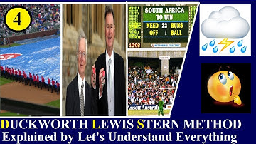 Duckworth Lewis Stern Method Explained by Let
