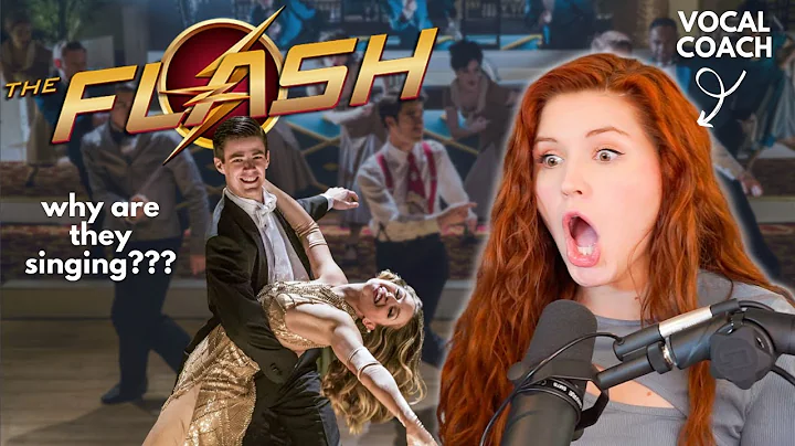 Vocal coach reacts to THE FLASH musical episode