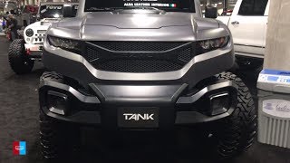 Amazing Custom Rezvani Tank Exterior Walkaround Auto Show