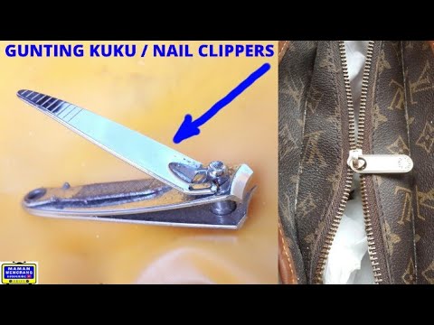 Cara Memperbaiki Resleting Rusak - Fix Zippers - Zippers - Resleting