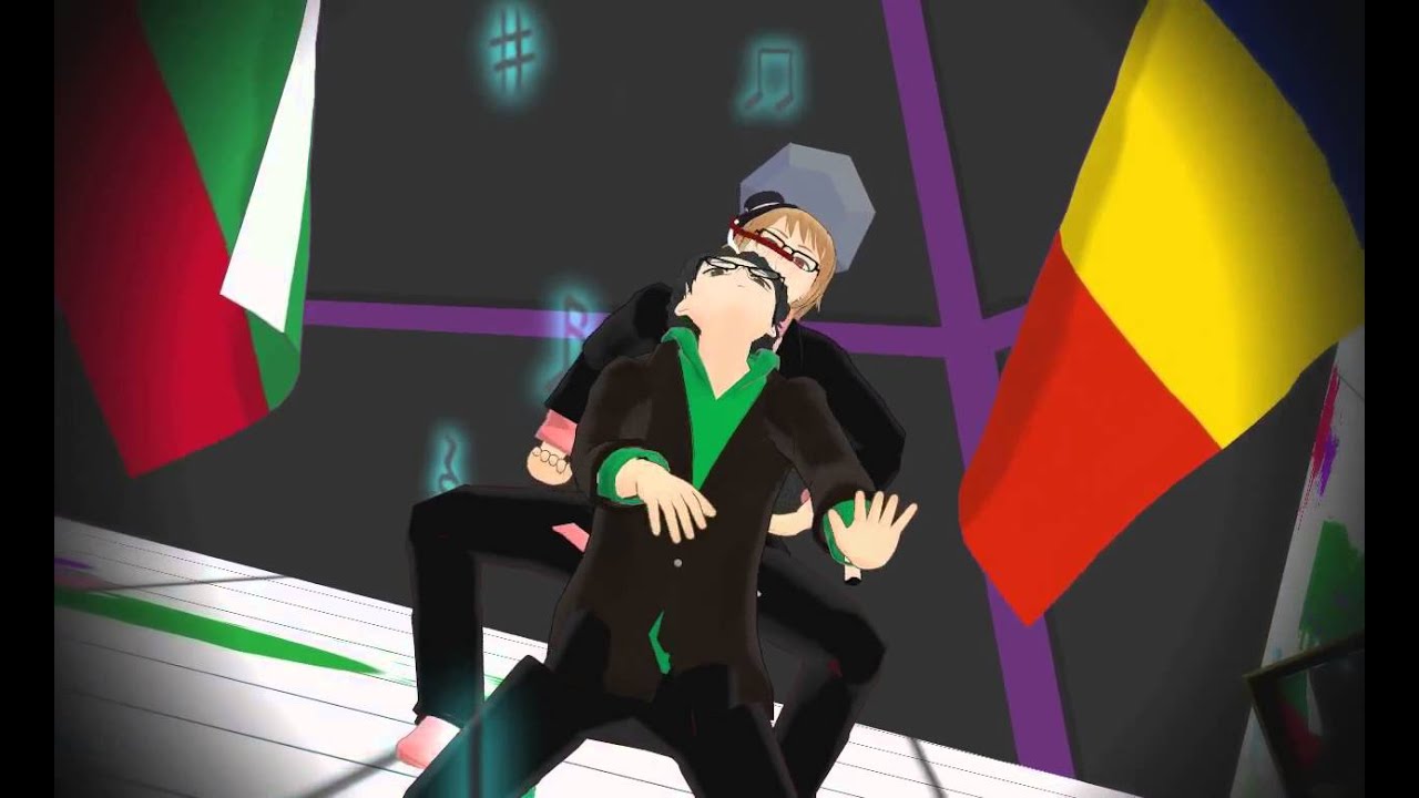 【APH MMD】Romania+Bulgaria womanizer