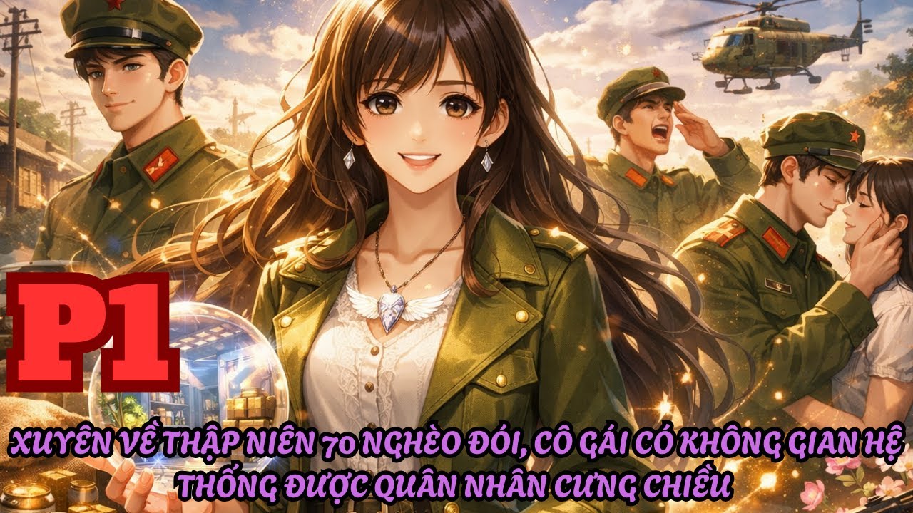 XUYÊN VỀ THẬP NIÊN 70 NGHÈO ĐÓI, CÔ GÁI CÓ KHÔNG GIAN HỆ THỐNG ĐƯỢC QUÂN NHÂN CƯNG CHIỀU - P1