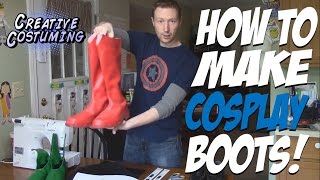 How to Make Superhero Cosplay Boots