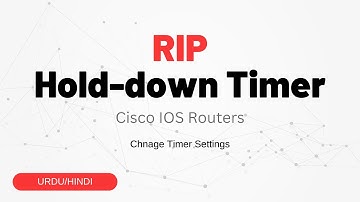 RIP Hold-Down Timer Explained: What It Is and How It Works | Urdu/Hindi