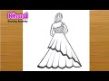 Girl Drawing Dress Drawing Pencil Sketch Art Girl Drawing Dress Drawing Pencil Sketch Art
