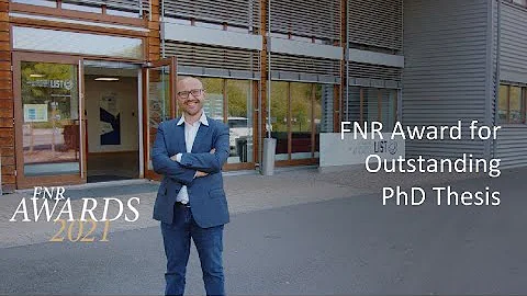 FNR Awards 2021: A promising material - Outstanding PhD Thesis