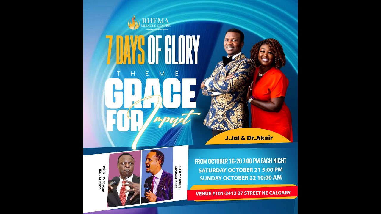 Day 1 of 7 Day's of Glory (September 16, 2023) | Rhema Miracle Centre