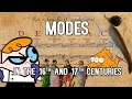 Modes in the 16th and 17th centuries