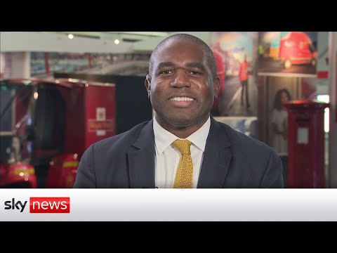 David Lammy: 'We have to hold Boris Johnson to account'.