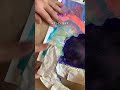 失敗。初めてのマスキングインク。First masking ink
