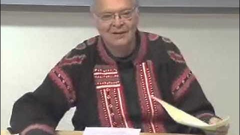 Stanford Lecture: Donald Knuth - "Trees, Rivers, and RNA" (2006)