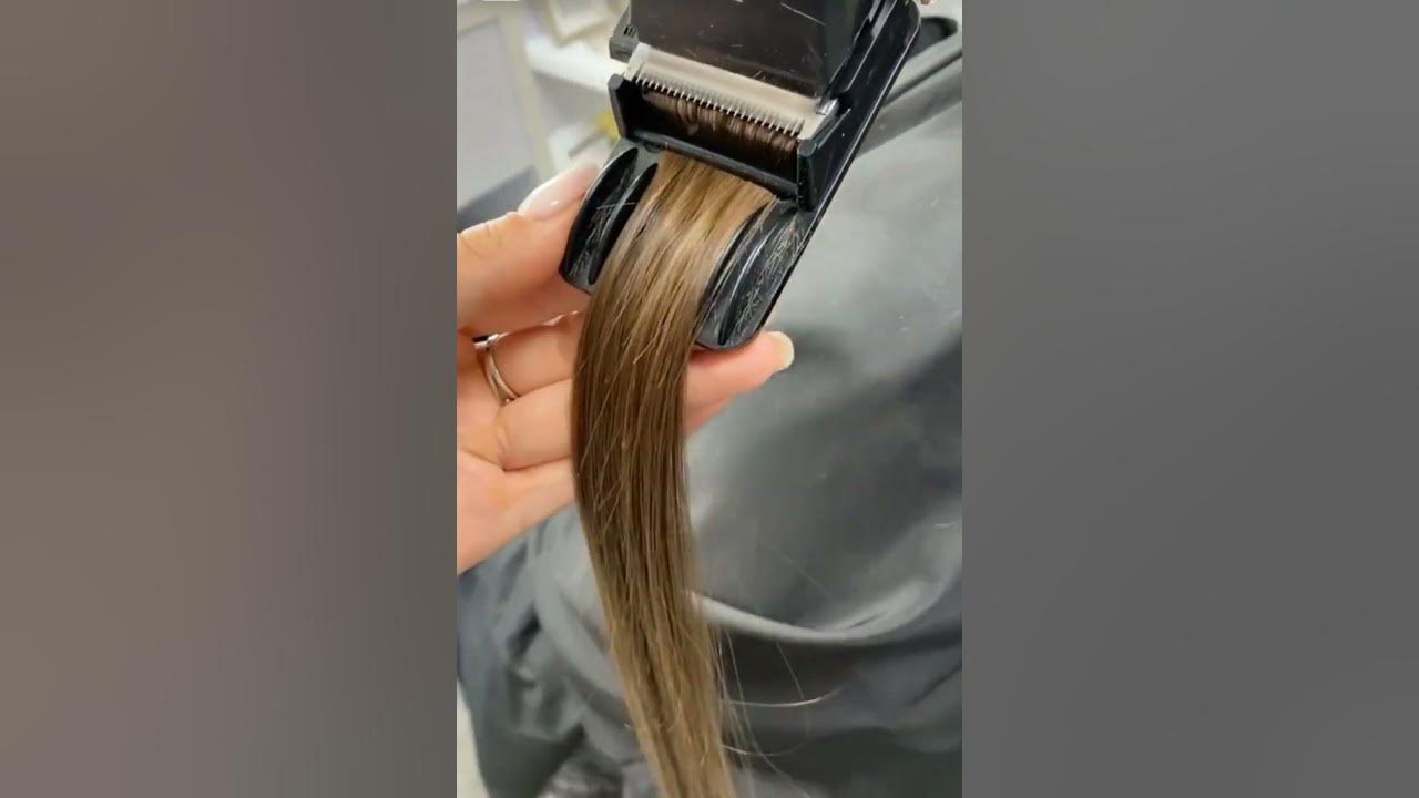 HowTo Get Rid Of Split Ends -Dusting Vs Trimming vS or#shorts सदस्यता लें और पसंद करेंSubscribe&like