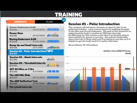 Session #1 - Intro to Polarized Training