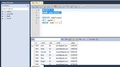 SQL Tutorial - 21: The UPDATE Query - Durasi: 6.12. 
