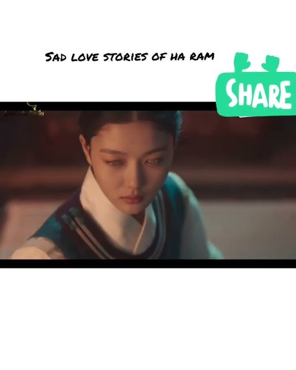 sad story of the lovers of the red sky when she lost her eyes 😭 # korean drama