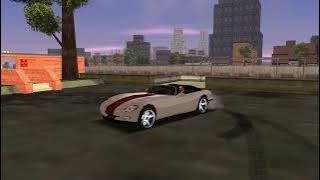MSX 98 in a Banshee speeding around Staunton Island - GTA:LCS
