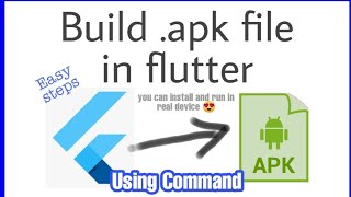 How to build an apk file in flutter using vscode | flutter apk release screenshot 3
