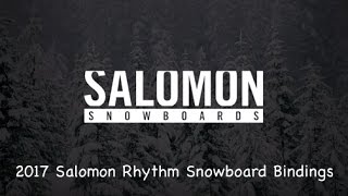 2017 Salomon Rhythm Snowboard Binding - Review - The-House.com