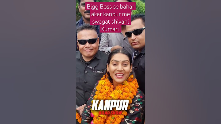 bigg boss se bahar aane ke bad kanpur me Shivani Kumari ka swagat bigg-boss ott3 Sana makbool is win