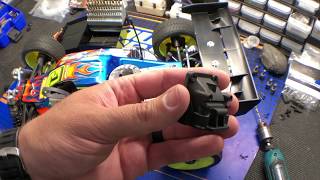 Adam Drake from Mugen Seiki Racing shows a quick gear box modification.