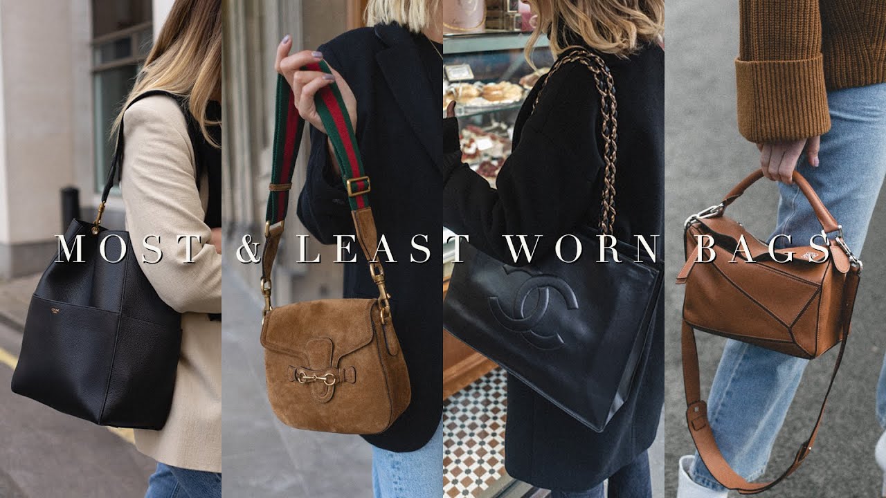 TOP 5 Most & Least Used Luxury Handbags of 2021❗️ 