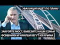 Закройте мост, вывезите наши семьи!! ФСБшники и чинуши бегут из Крыма. ЭВАКУАЦИЯ ИДЕТ ПО ПЛАНУ