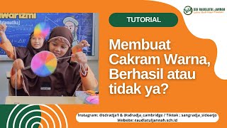 Percobaan Membuat Spektrum Warna