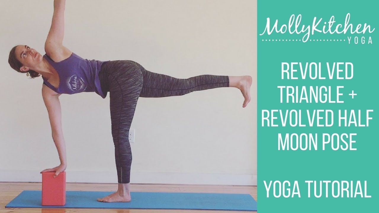 Yoga Poses - Revolved Triangle Pose
