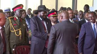 SEE HOW PRESIDENT RUTO RECEIVED SOUTH SUDAN PRESIDENT SALVA KIIR AHEAD OF MEDIATION PROCESS!