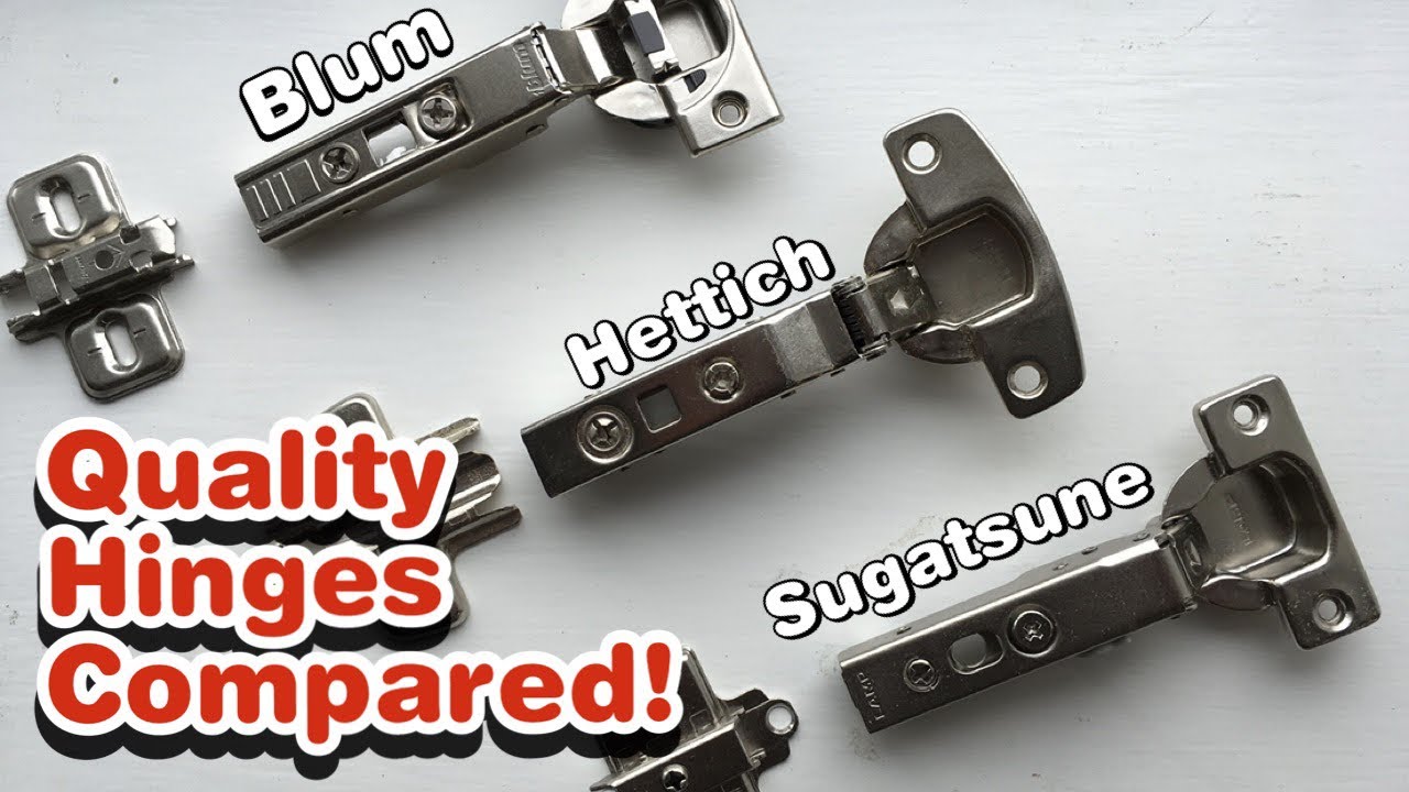 3 Quality Soft Close Concealed Hinges Compared - YouTube
